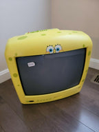 spongebob squarepants emerson sb314 13" inch tv with remote tested working