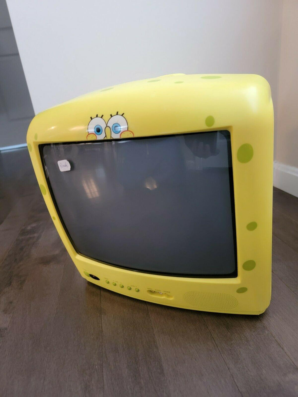 spongebob squarepants emerson sb314 13" inch tv with remote tested working
