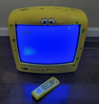 spongebob squarepants emerson sb314 13" inch tv with remote tested working