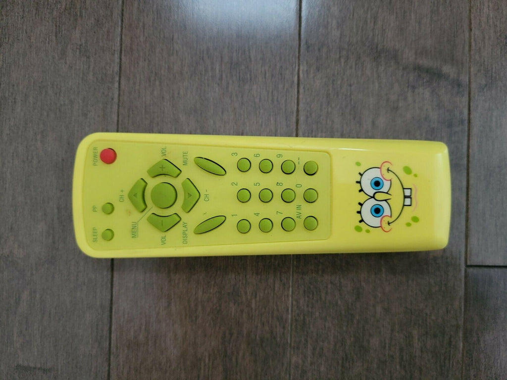 spongebob squarepants emerson sb314 13" inch tv with remote tested working