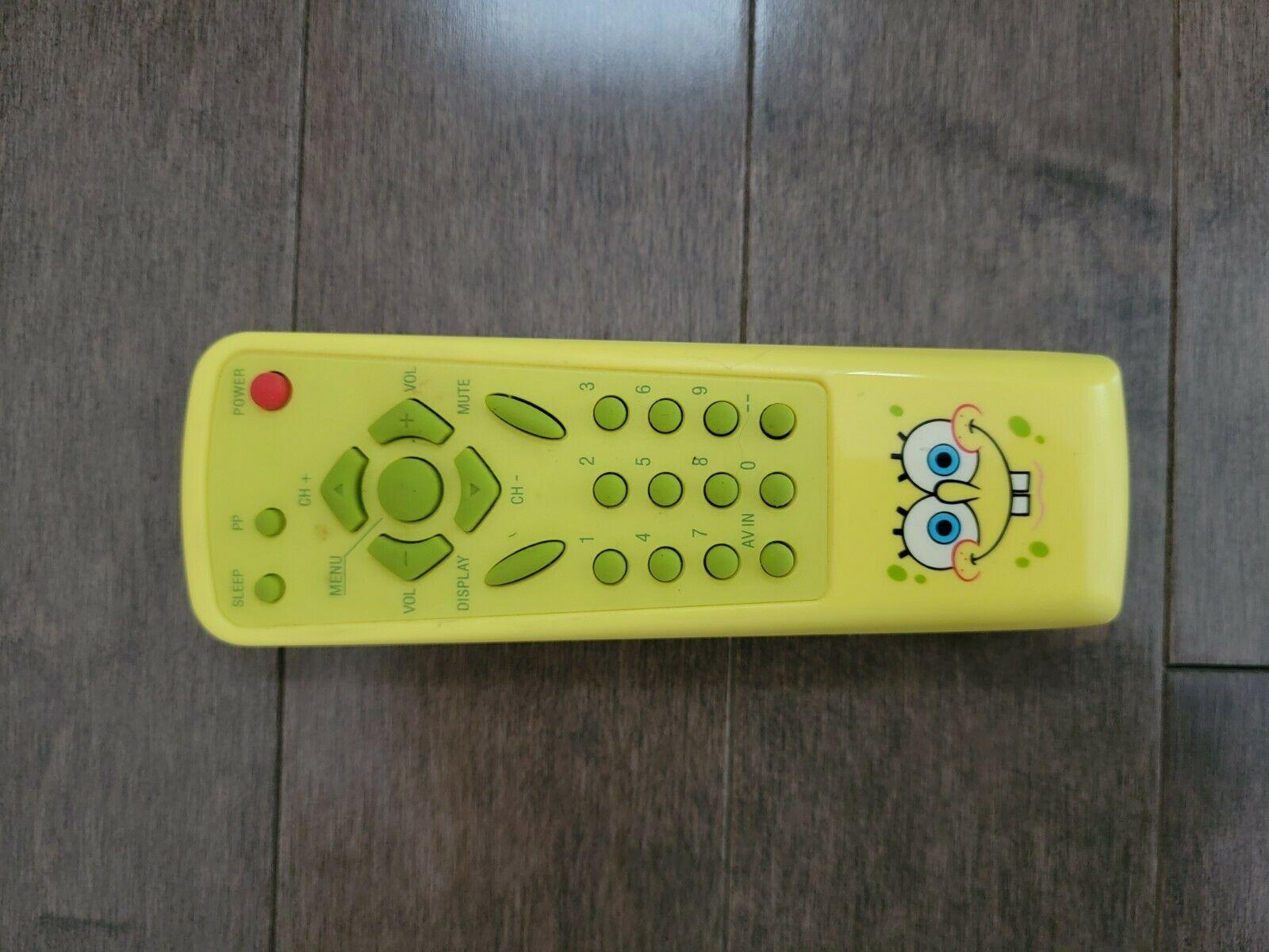spongebob squarepants emerson sb314 13" inch tv with remote tested working