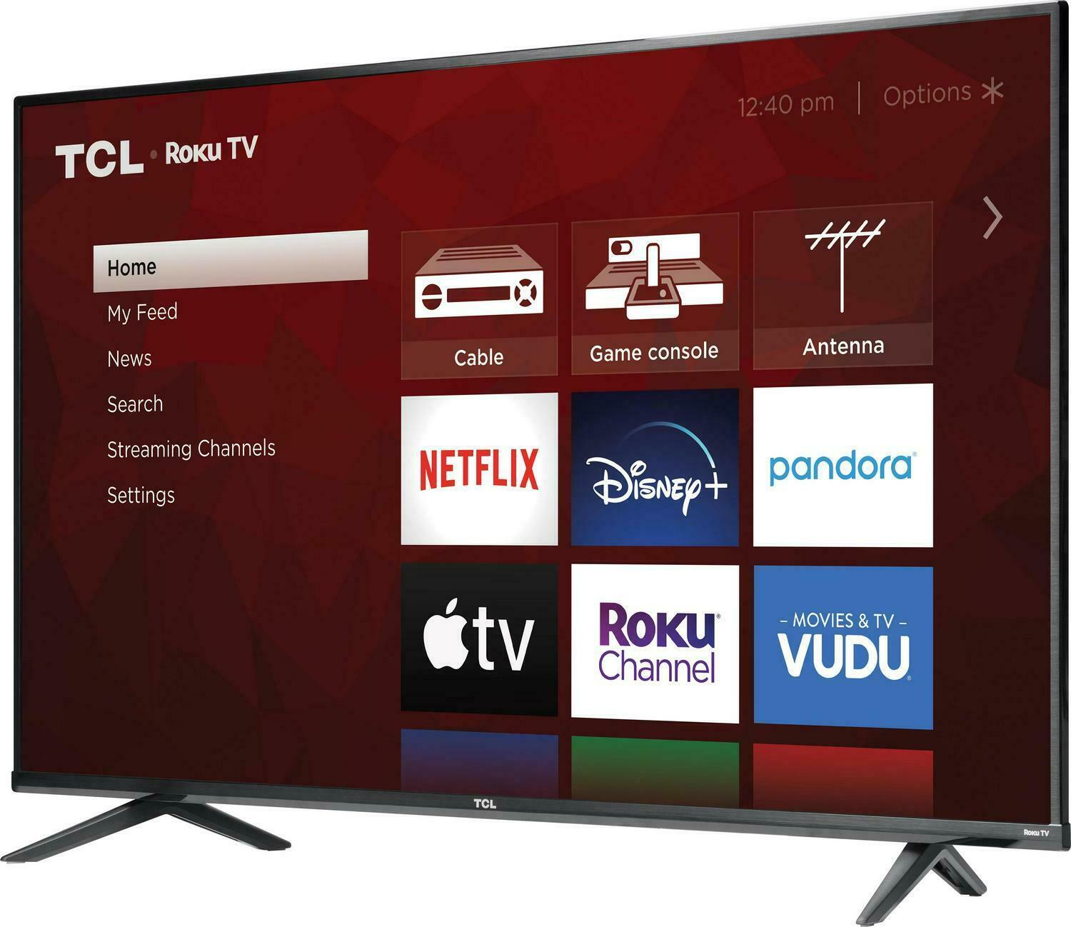tcl 55  class 4-series 4k uhd hdr roku smart tv  55s431