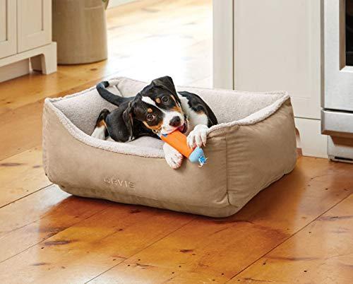 Orvis Comfortfill-eco Cuddler Dog Bed with Fce/Small Dogs 15-25 Lbs, Khaki,