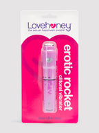 Lovehoney Erotic Rocket 10 Function Clitoral Vibrator, Pink | Pink