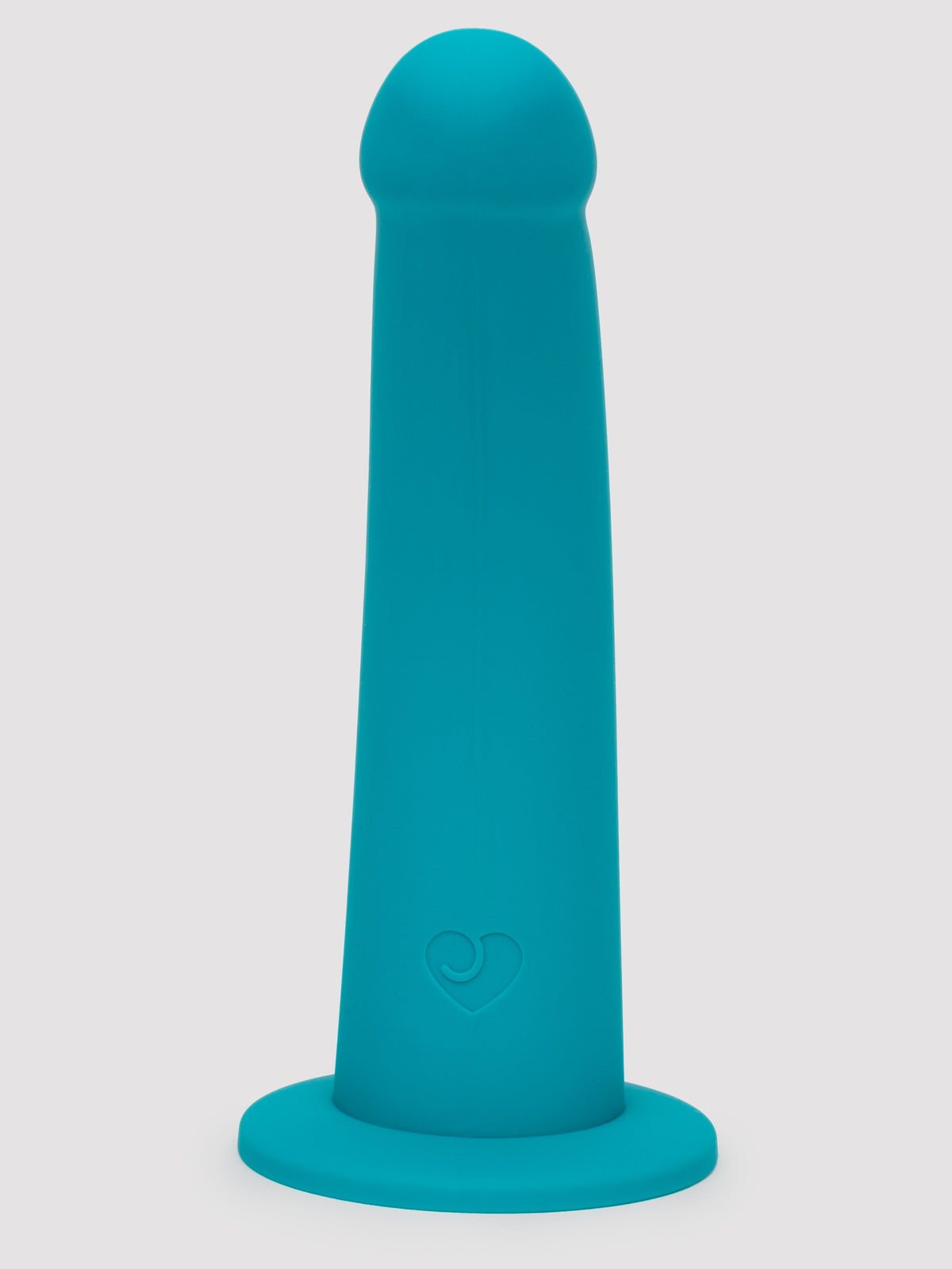 Lovehoney Curved Silicone Suction Cup Dildo 8 Inch, Green