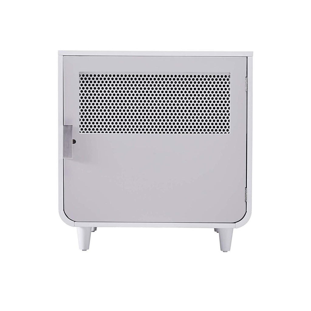 Staart - Radius Wooden Dog Crate - Alpine White - Medium