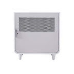 Staart - Radius Wooden Dog Crate - Alpine White - Medium
