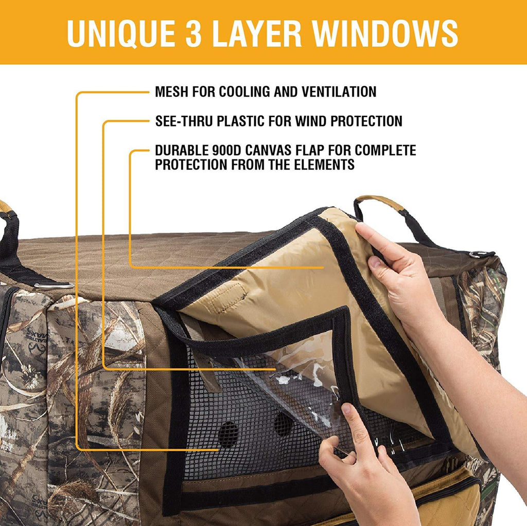 Browning Insulated Crate Cover Camo Dog Crate Cover, Insulated, Realtree Max