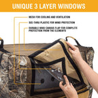 Browning Insulated Crate Cover Camo Dog Crate Cover, Insulated, Realtree Max