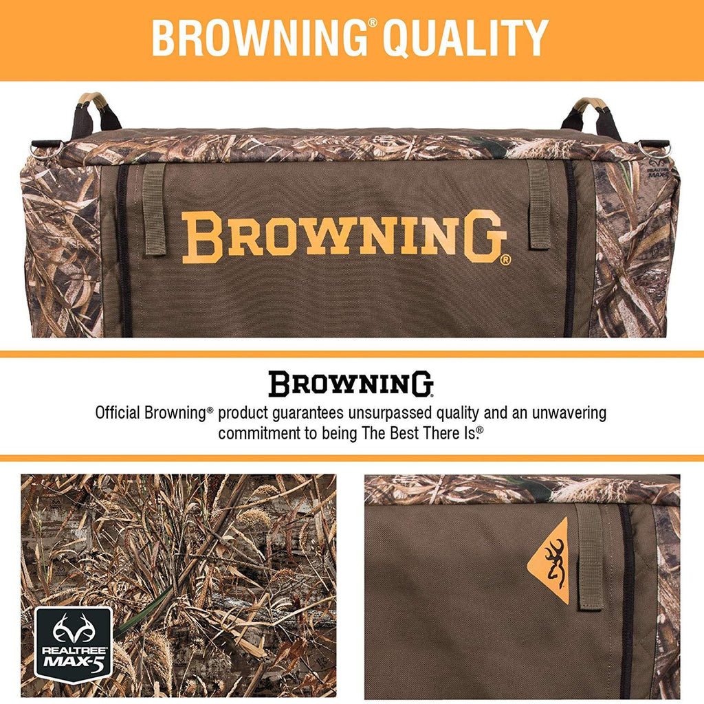 Browning Insulated Crate Cover Camo Dog Crate Cover, Insulated, Realtree Max