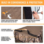 Browning Insulated Crate Cover Camo Dog Crate Cover, Insulated, Realtree Max