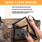 Browning Insulated Crate Cover Camo Dog Crate Cover, Insulated, Realtree Max