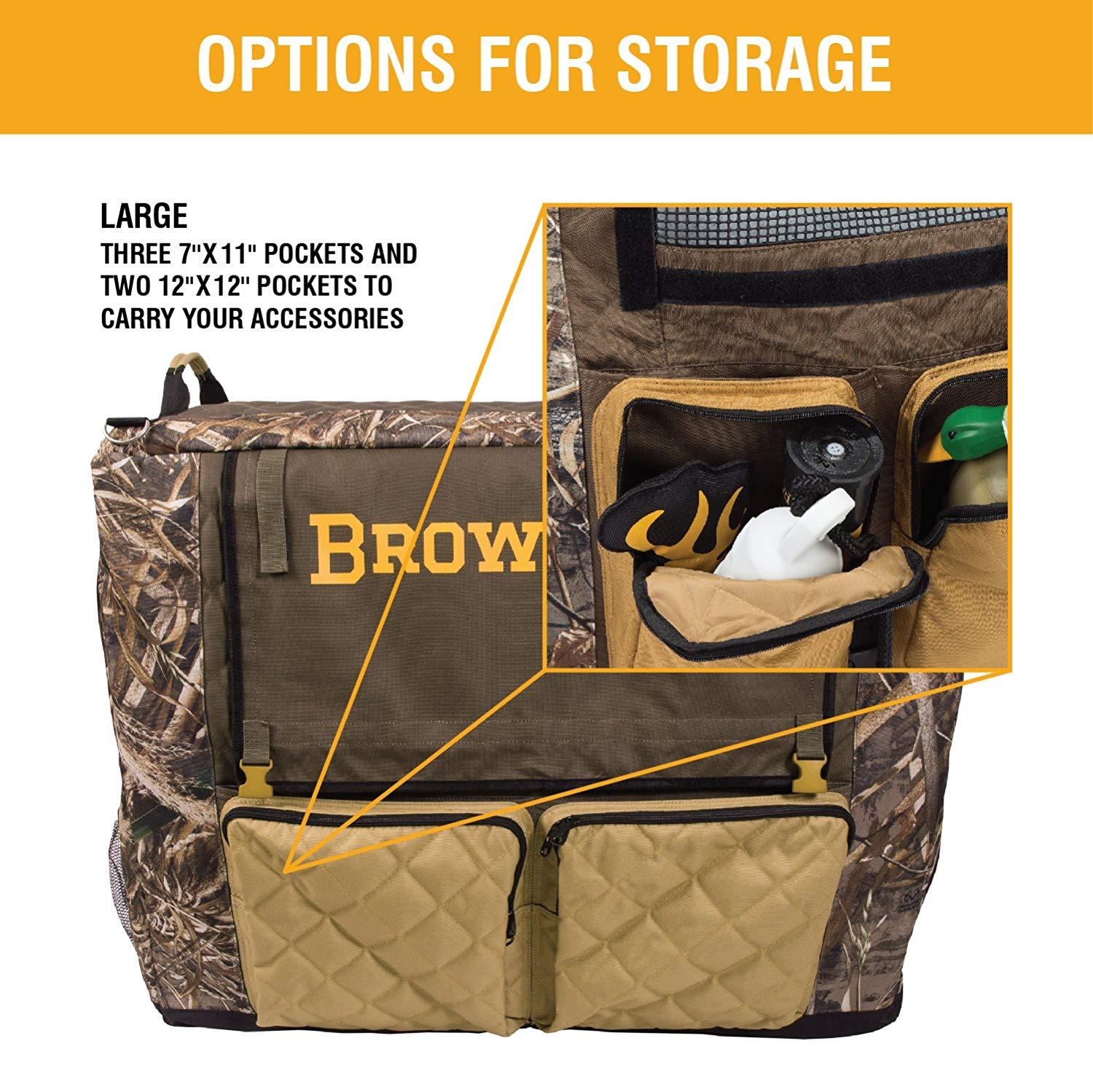 Browning Insulated Crate Cover Camo Dog Crate Cover, Insulated, Realtree Max