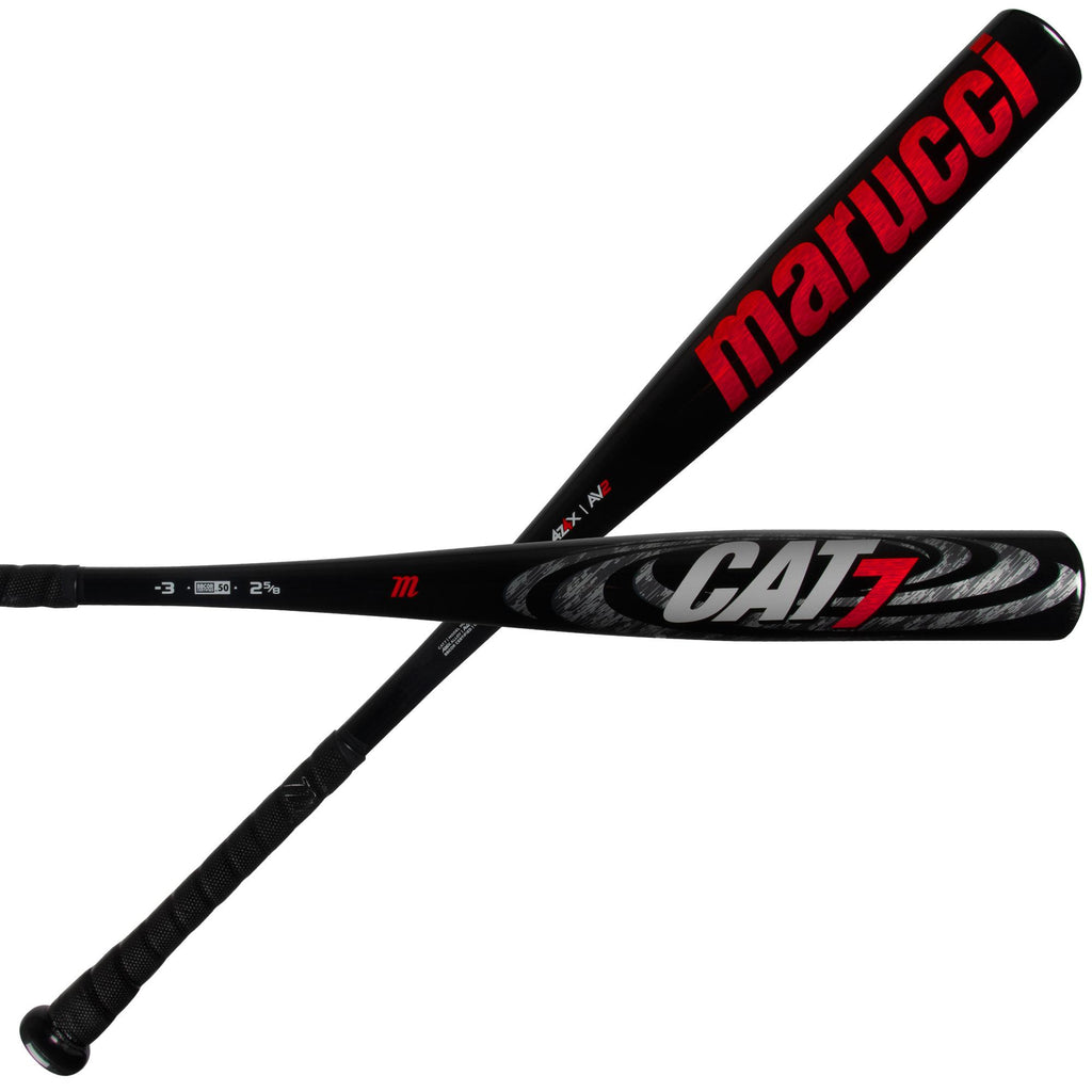 Marucci CAT7 Black BBCOR (-3) MCBC7CB Adult Baseball Bat