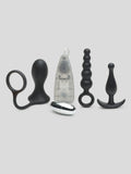 His Prostate Training Kit (4 piece), Black