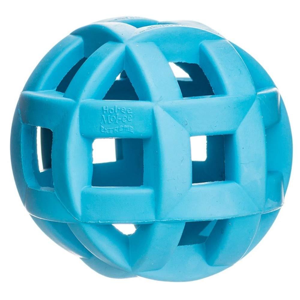 JW Pet Company HOL-ee Roller X Extreme 5 Dog Toy, 5-Inches (Colors Vary) - 43140 - Pack of 5