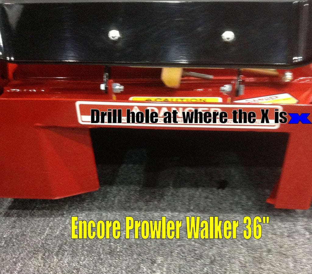 Encore Prowler 36" Stainless Steel/Aluminum Grass Catcher - RMM-EXS4