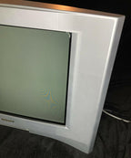 sony  trinitron *read kv-20fs120 20 wega composite flat crt retro gaming tv