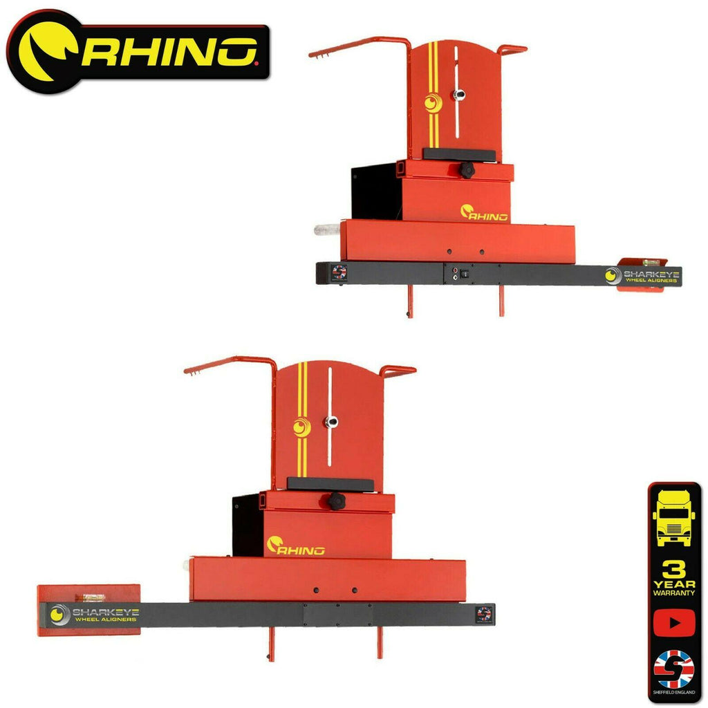 SharkEye 'Rhino' Truck 2 Wheel Alignment System - HGO2WLA. Made in Sheffield UK