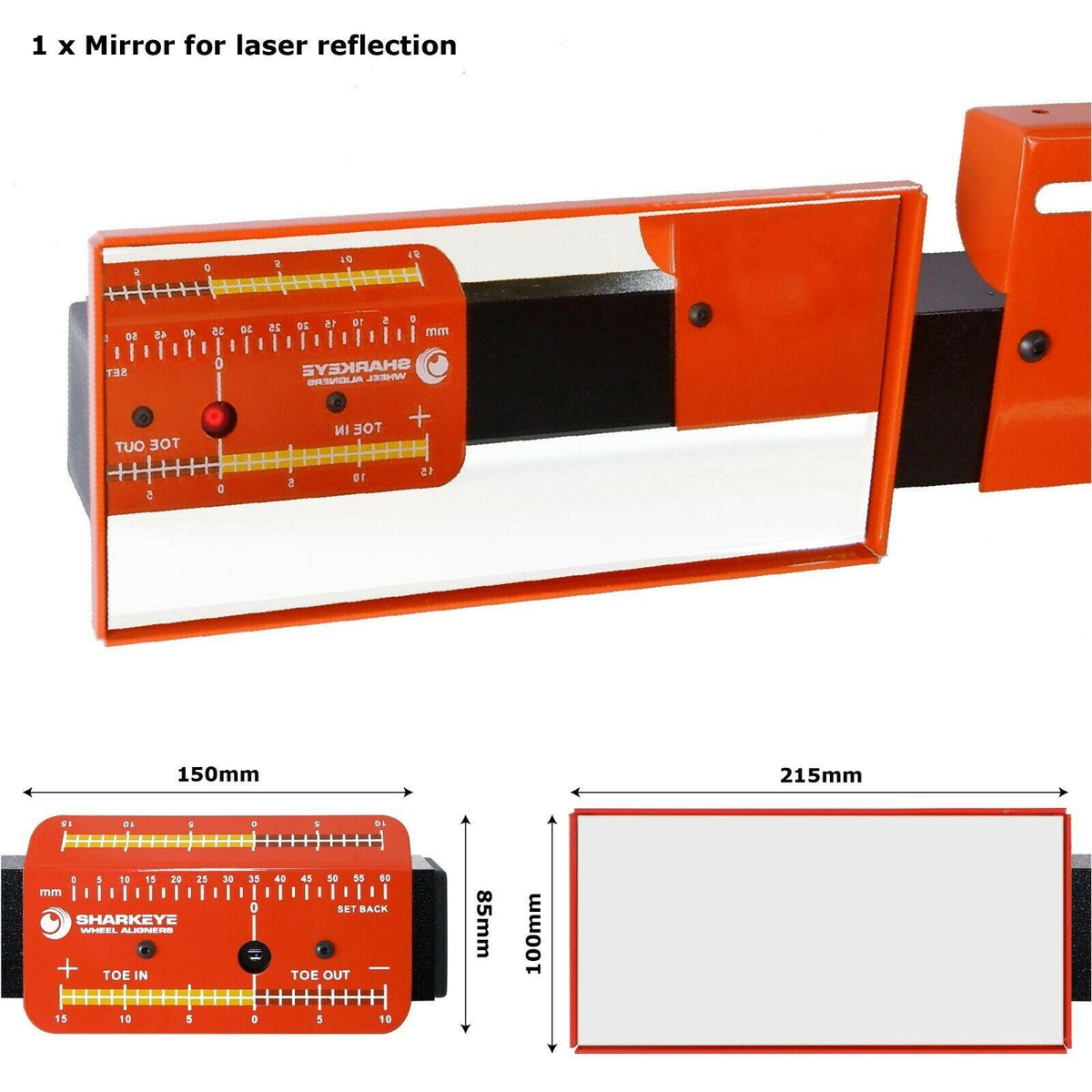 SharkEye 'Rhino' Truck 2 Wheel Alignment System - HGO2WLA. Made in Sheffield UK