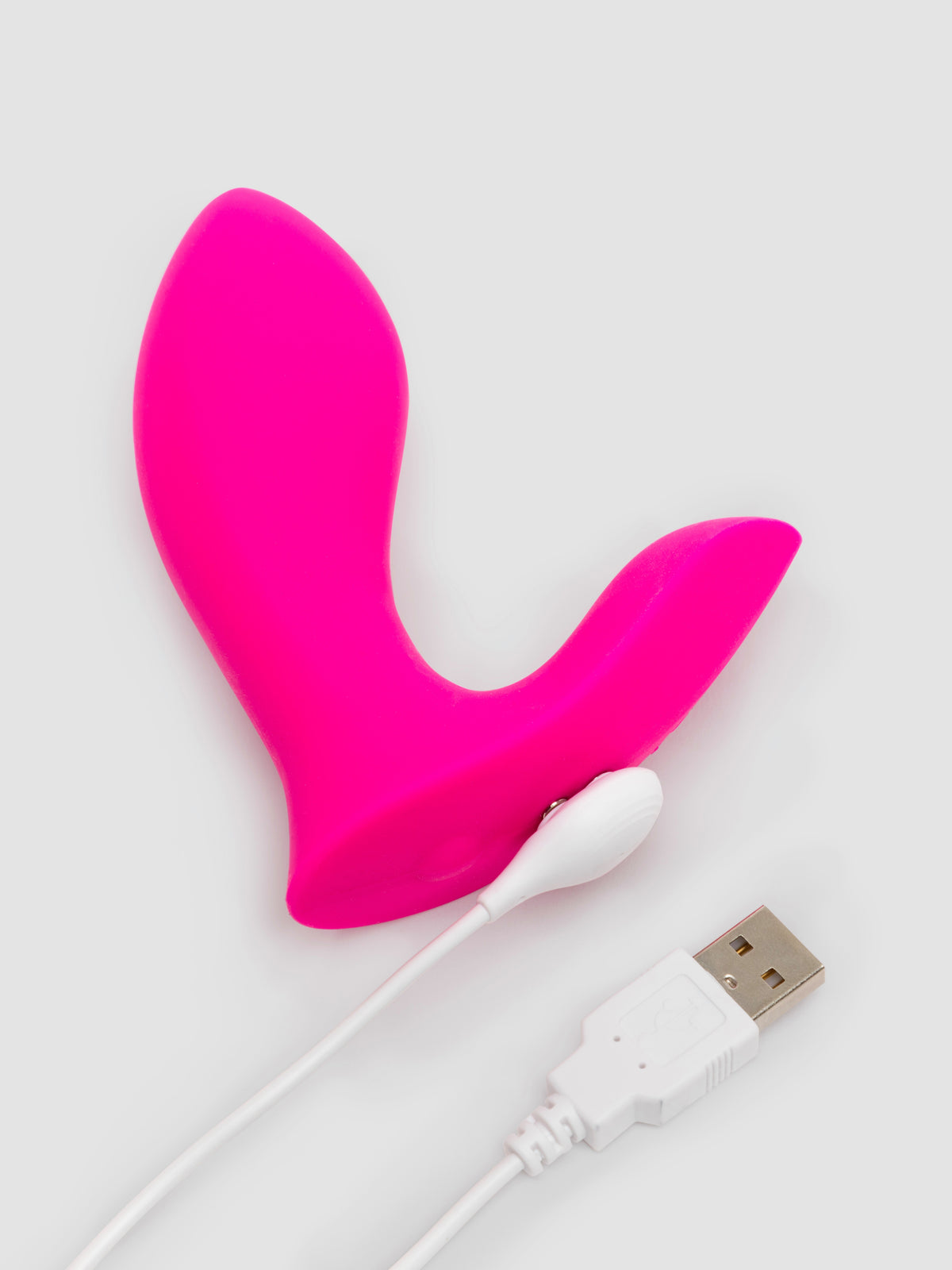 Lovense Flexer App Controlled Silicone Hands-Wearable Panty Vibrator, Pink