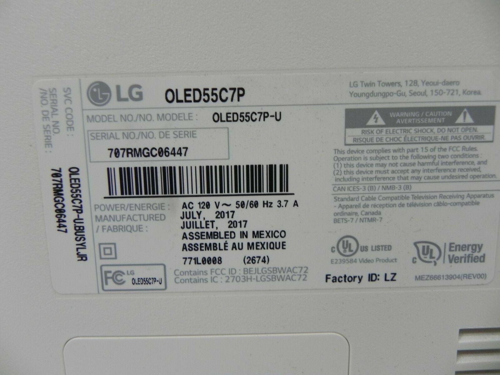 lg - 55" class oled c7 series 2160p smart - 4k uhd tv with hdr
