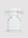 Lovehoney Hummer Deluxe Male Masturbator Wand Attachment, Clear