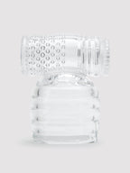 Lovehoney Hummer Deluxe Male Masturbator Wand Attachment, Clear