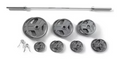 Golds Gym 300 weight set with Olympic plates