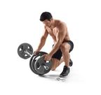 Golds Gym 300 weight set with Olympic plates
