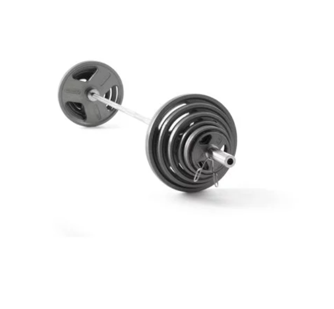 Golds Gym 300 weight set with Olympic plates