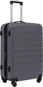 Smart Luggage Set with Cup Holder and USB Port, Quiet Shade, 3 Piece