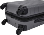 Smart Luggage Set with Cup Holder and USB Port, Quiet Shade, 3 Piece