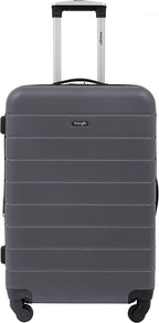 Smart Luggage Set with Cup Holder and USB Port, Quiet Shade, 3 Piece