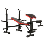 Foldable Adjustable Bench with Rack Leg Developer, Preacher Pad, Incline Decline Olympic Workout Bench Set