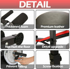 Adjustable Weight Bench with Barbell Rack Foldable Flat Bench Extension Weight Benches Workout