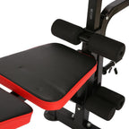 Adjustable Weight Bench with Barbell Rack Foldable Flat Bench Extension Weight Benches Workout