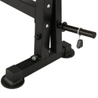 Foldable Adjustable Bench with Rack Leg Developer, Preacher Pad, Incline Decline Olympic Workout Bench Set