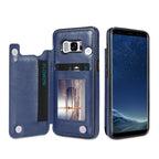 Phone Case - Luxury Flip Leather Wallet Cases For Samsung