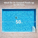 aiper smart orca 1200 pro automatic robotic wall climbing swimming pool cleaner
