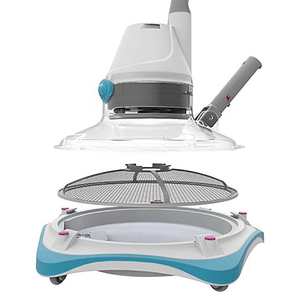 kokido telsa 80 rechargeable handheld pool vacuum for small pools | ev80cbx/us