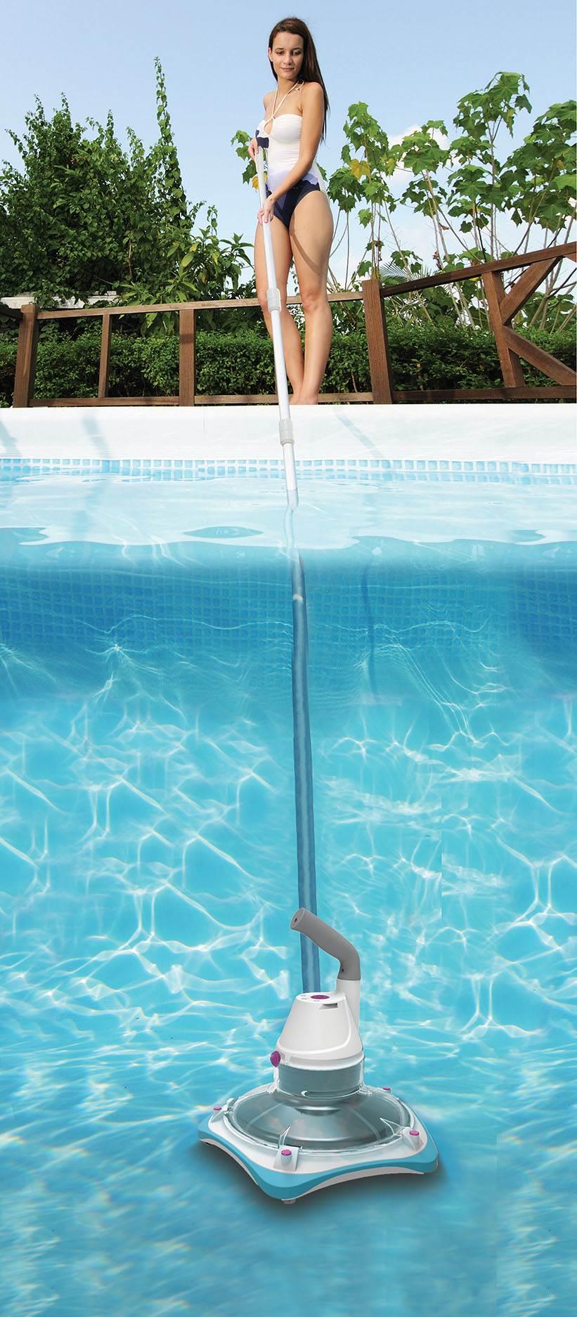 kokido telsa 80 rechargeable handheld pool vacuum for small pools | ev80cbx/us