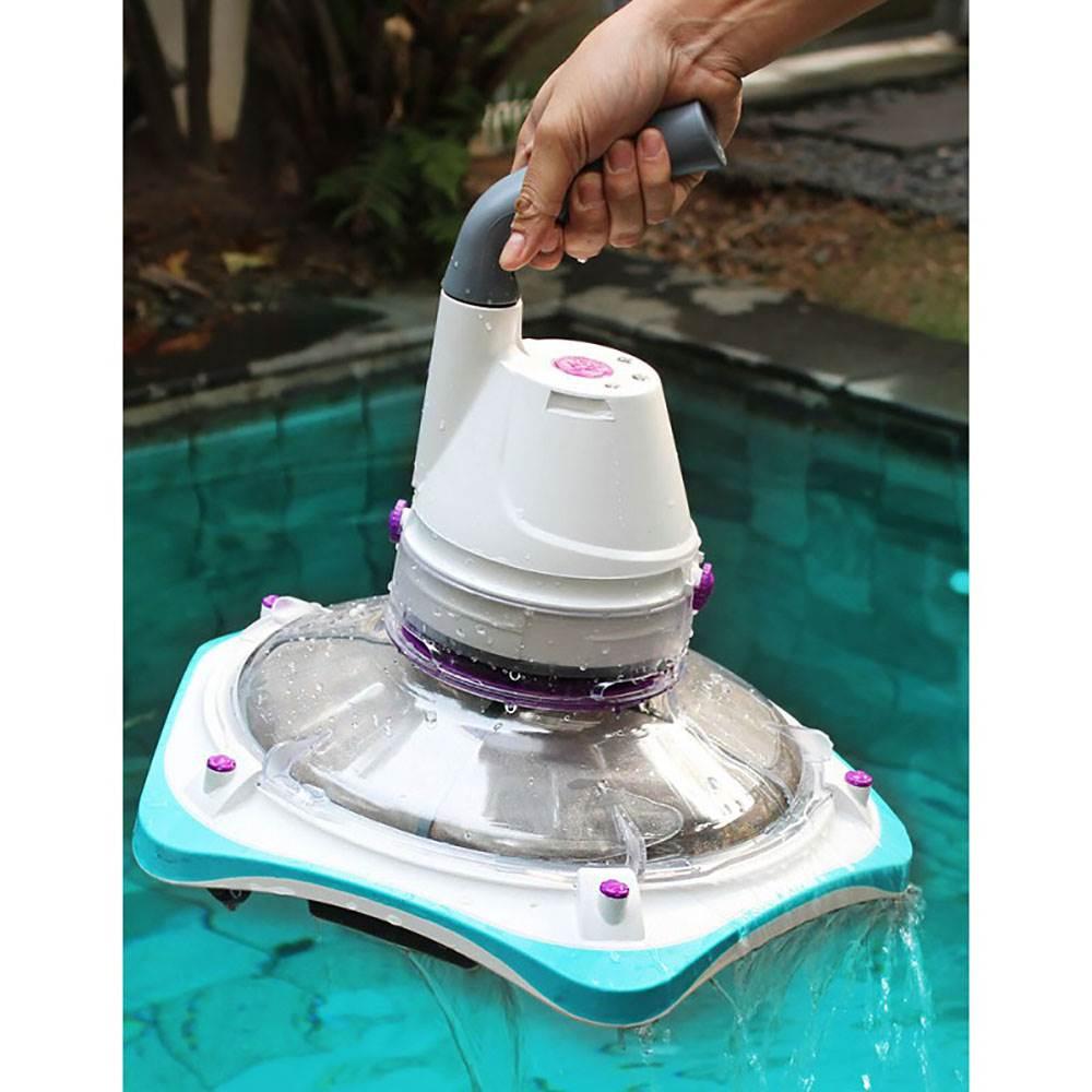kokido telsa 80 rechargeable handheld pool vacuum for small pools | ev80cbx/us