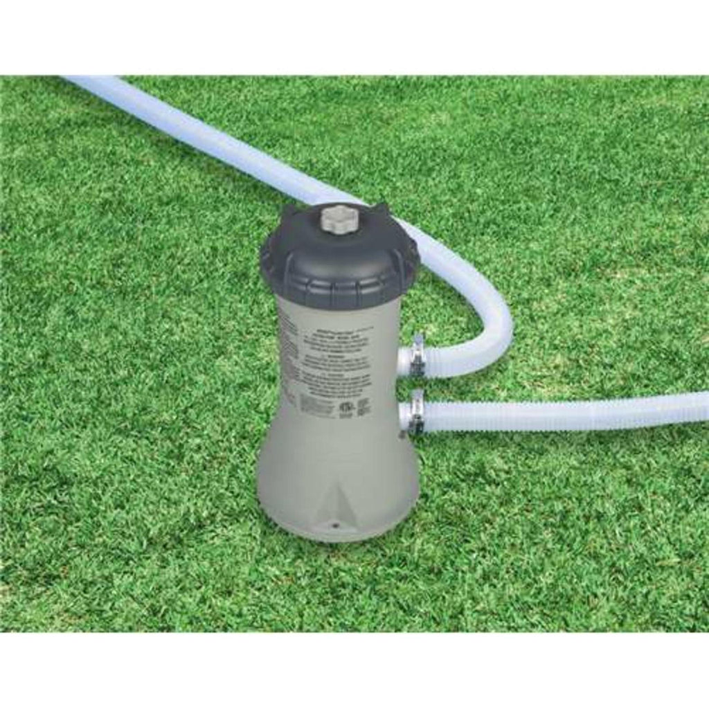 15' x 42" Inflatable Above-Ground Pool Set with Kokido Telsa 10 Vacuum