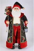 Karen Didion Originals Lighted Woodland Cardinal Santa Figurine, 38 Inches