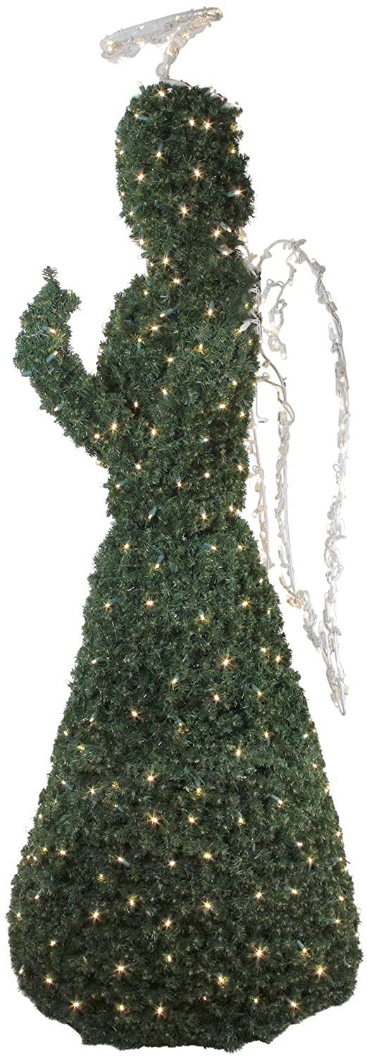 Bethlehem Lighting 6.5' Giant Commercial Grade LED Lighted Angel Topiary Christmas Outdoor Decoration