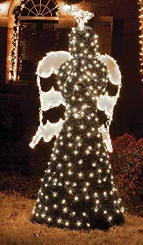 Bethlehem Lighting 6.5' Giant Commercial Grade LED Lighted Angel Topiary Christmas Outdoor Decoration