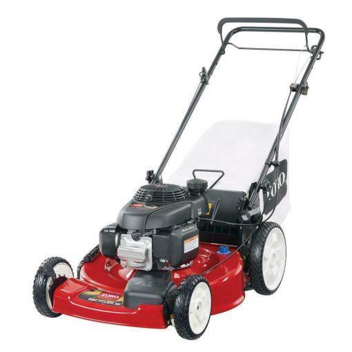 toro self propelled gas lawn mower 22 in. honda engine high wheel variable speed