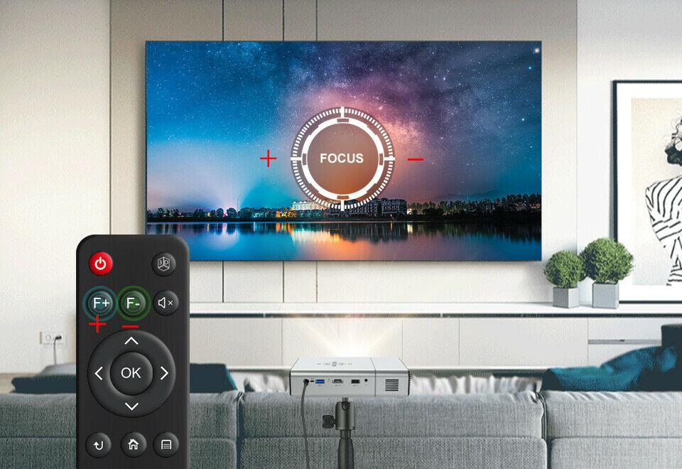 byintek u50 full hd 1080p android wifi smart 2k 3d 4k tv portable laser home the