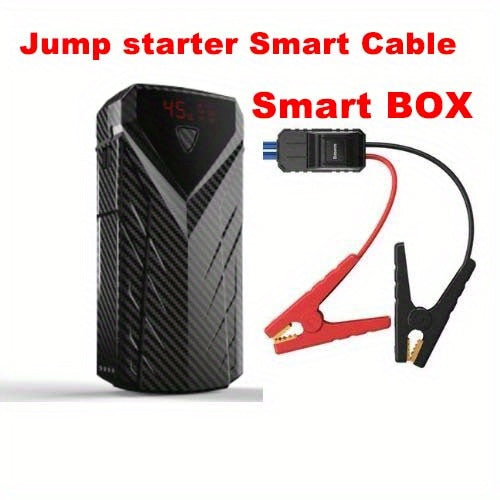IWEWAVAN Smart Car Jump Starter Clamp Cable Emergency Lead Booster Battery Cable Alligator Clip Anti Invert
